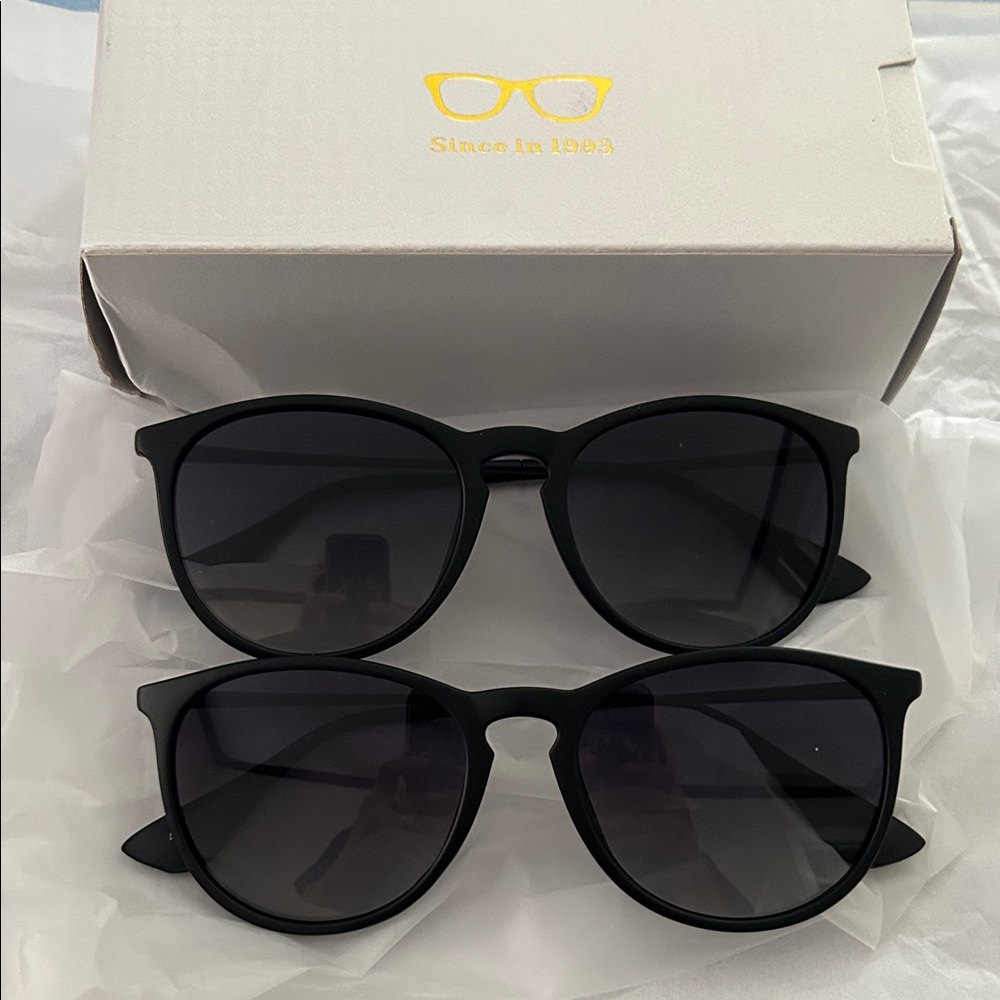 Black Sunglasses Set